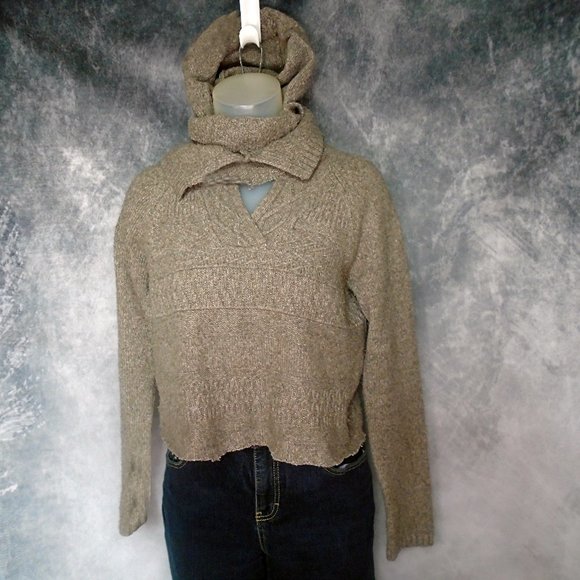 Hoodie, Cropped One of a Kind Sweater...Wait....What IS This? - Picture 2 of 11